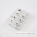 Customized stainless steel 304 small precision screws